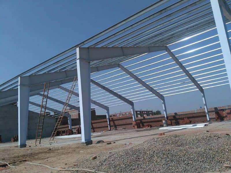 Pre Fabricated Warehouse, Industrial Shed, Trusses 6