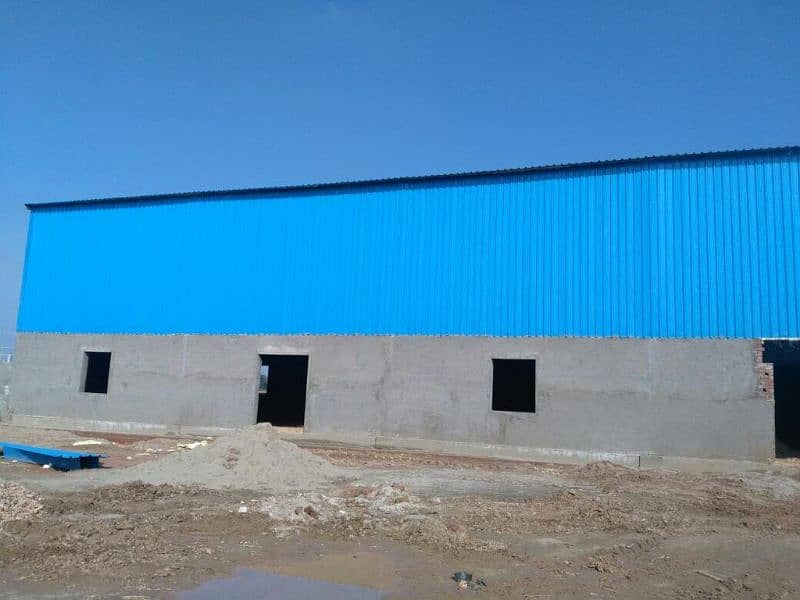Pre Fabricated Warehouse, Industrial Shed, Trusses 7