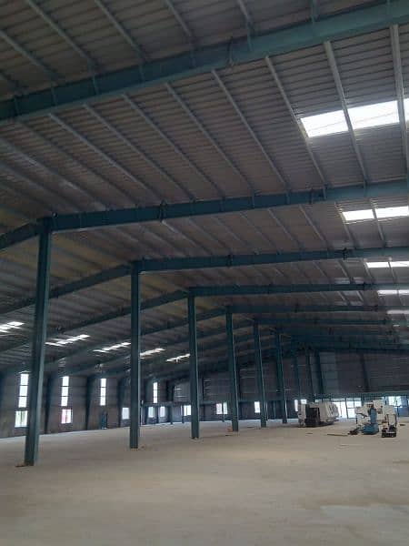 Pre Fabricated Warehouse, Industrial Shed, Trusses 8