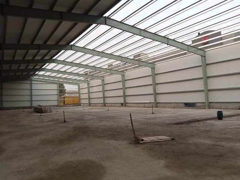 Pre Fabricated Warehouse, Industrial Shed, Trusses 16