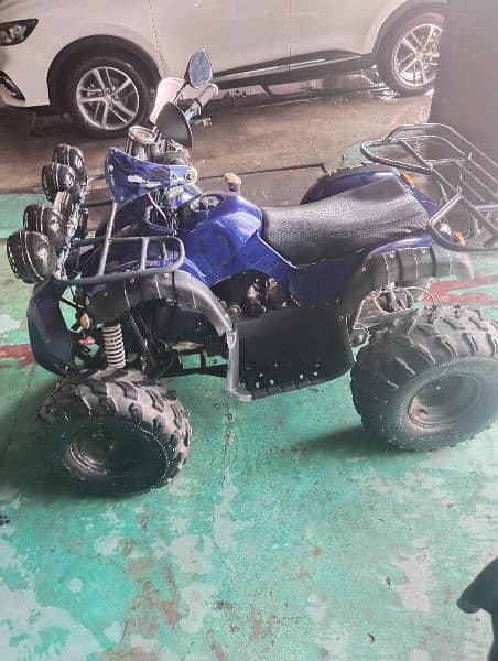 4 wheel bike self start 150CC tupeless tire reverse auto gair 5