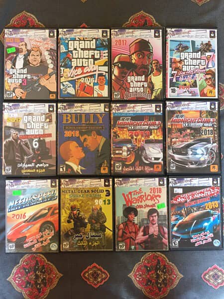 Playstation 2 games (CD’s/DVD’s) 5