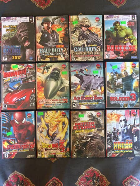 Playstation 2 games (CD’s/DVD’s) 7