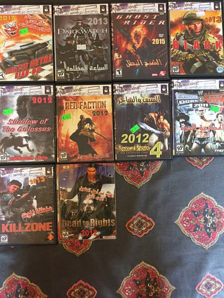 Playstation 2 games (CD’s/DVD’s) 8