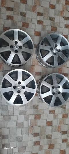 15" Alloy rims for civic