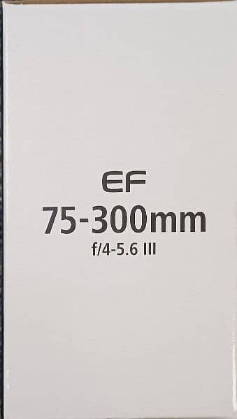 Canon camera 4000d lens 18.55mm 75.300