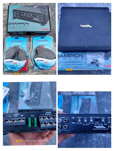 Amplifier 4 Channel, 2 Channel Original (Pioneer, Kenwood, JBL, Sony) 4