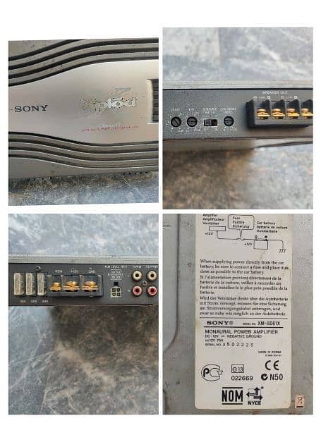 Amplifier 4 Channel, 2 Channel Original (Pioneer, Kenwood, JBL, Sony) 13