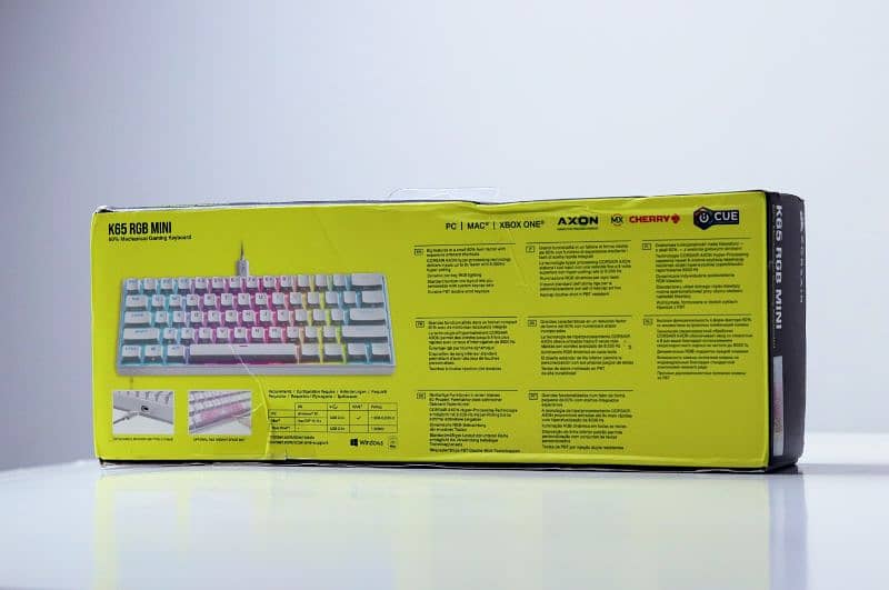 Corsair K65 RGB Mini Gaming Keyboard 1