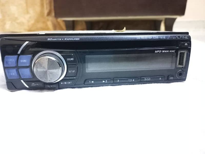 Alpine CD Player Bluetooth/Usb Woofer supported 4