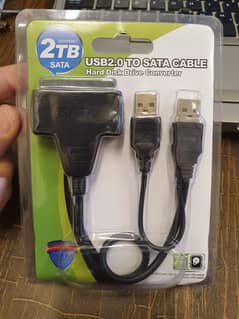 USB TO SATA Converter 2TB | USB To Hard Disk Connector