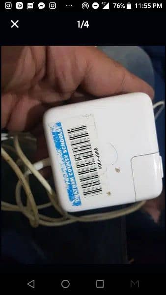 100 percent original macbook air 45watt ms 2 charger with warranty