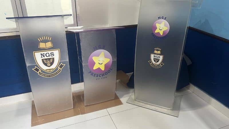 Acrylic speech Dice /Podium/Rostrum #03021466007 3