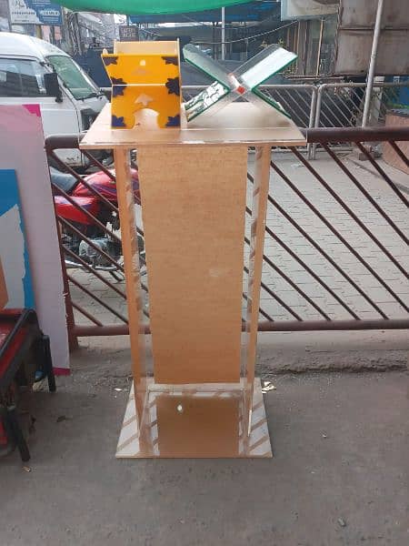 Acrylic speech Dice /Podium/Rostrum #03021466007 1