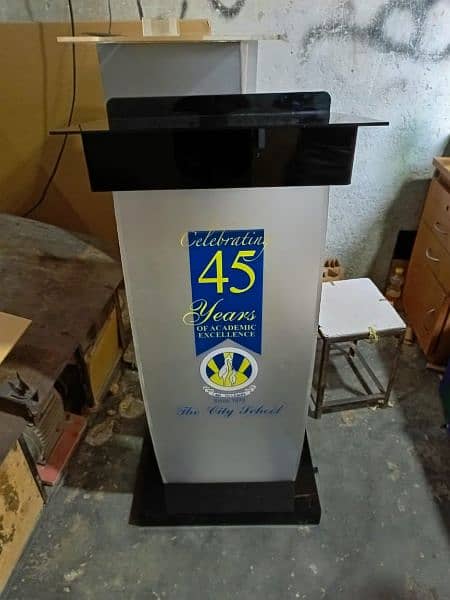 Acrylic speech Dice /Podium/Rostrum #03021466007 6