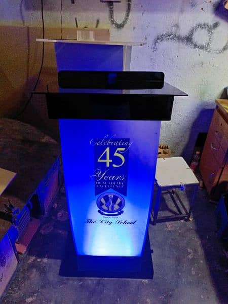 Acrylic speech Dice /Podium/Rostrum #03021466007 5