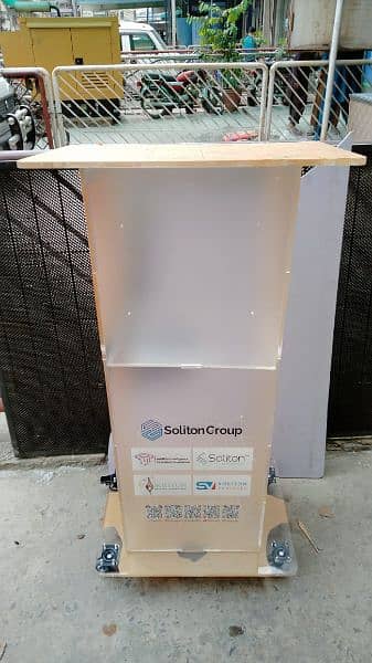 Acrylic speech Dice /Podium/Rostrum #03021466007 8