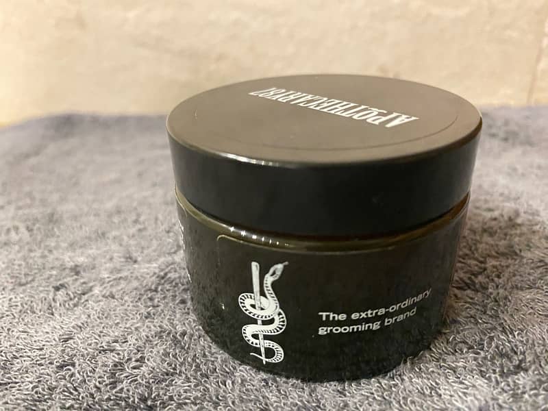 APOTHECARY 87 Pomade high shine strong hold hair gel Cream Uk 3