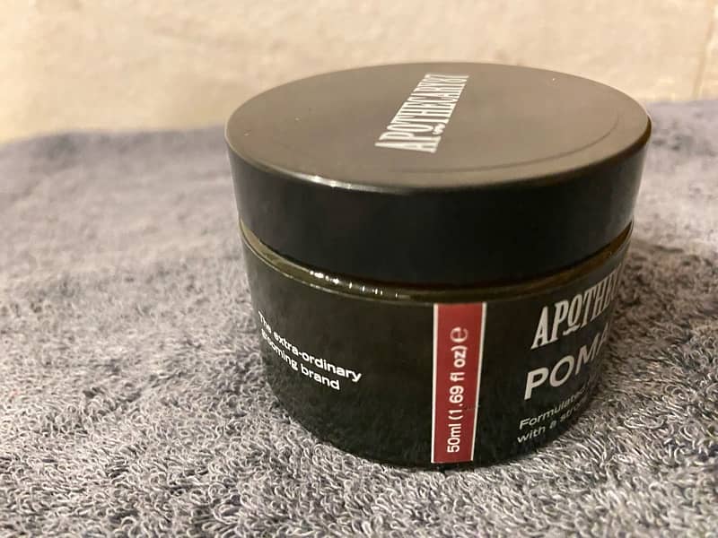 APOTHECARY 87 Pomade high shine strong hold hair gel Cream Uk 4