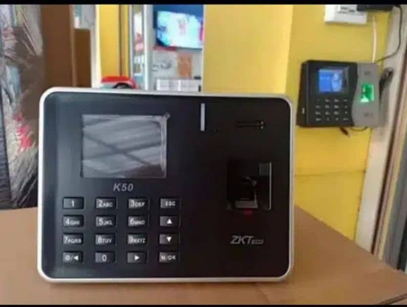 Biometric attendance machine and access control system 3