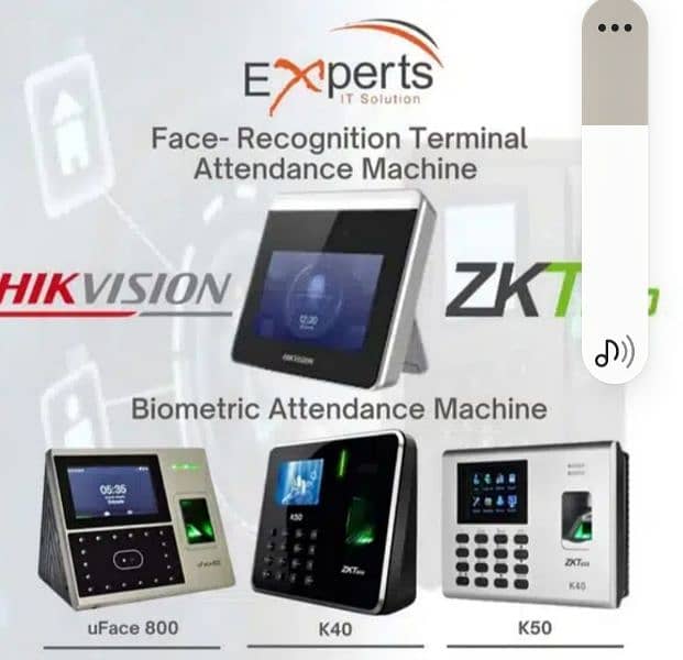 Biometric attendance machine and access control system 4