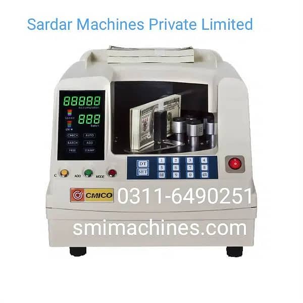 SM-2100D Cash counting,note counter Packet sorting machine in Pakistan 15