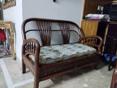 4 Seater Sofa Set Solid Wood (Sheesham)
