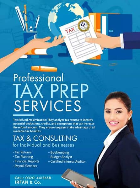 NTN , SECP , Refund , LCCI , GST , Company & Firm Registration, TAX 1