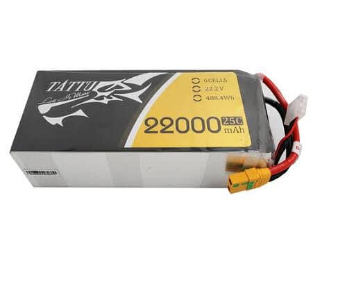 Tattu 22000mAh 22.2V 25C 6S Lipo Battery for Agricultural drone 1