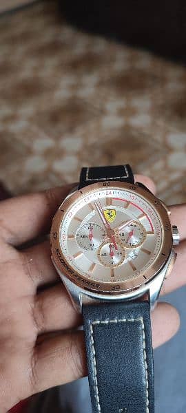 Ferrari orgnial chronograph watch 5