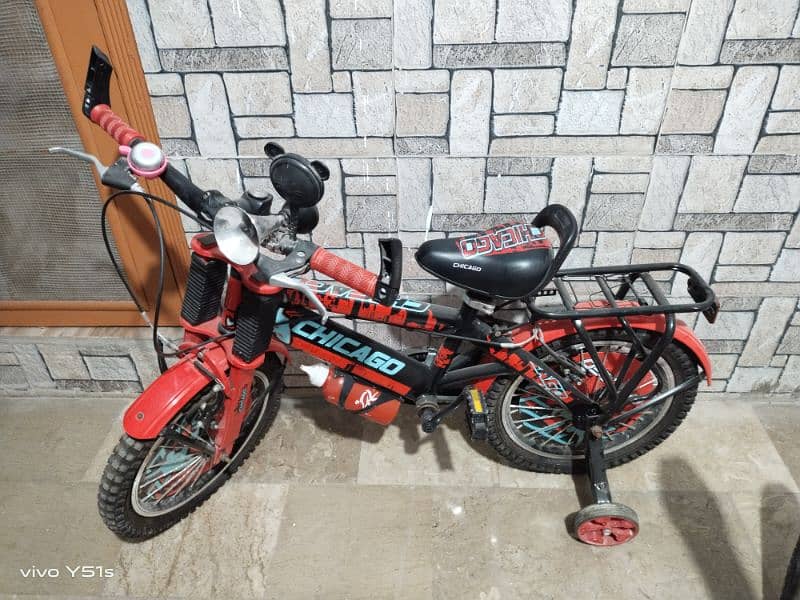 bicycle for 7to 11 years kids  aluminum rims paddle style 1