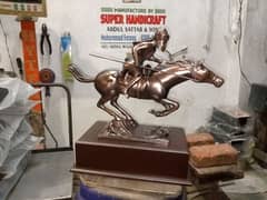 Blochi baba horse trophy