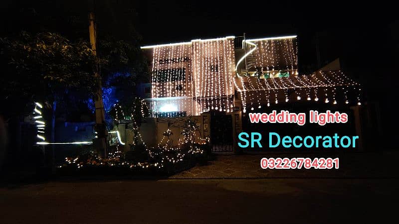 wedding lights Decor, wedding house, Fairy lights decor, Items 4