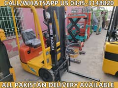 TOYOTA 500 Kg Battery Operated Mini Electric Forklift Lifter for Sale