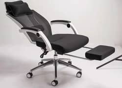 Executive Office Chair with Footrest, Gaming, Ergonomic Office Chair