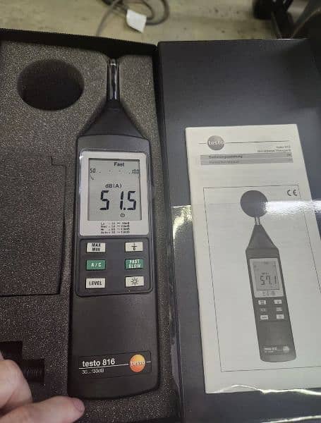 Noise Level meter -Testo 816 0