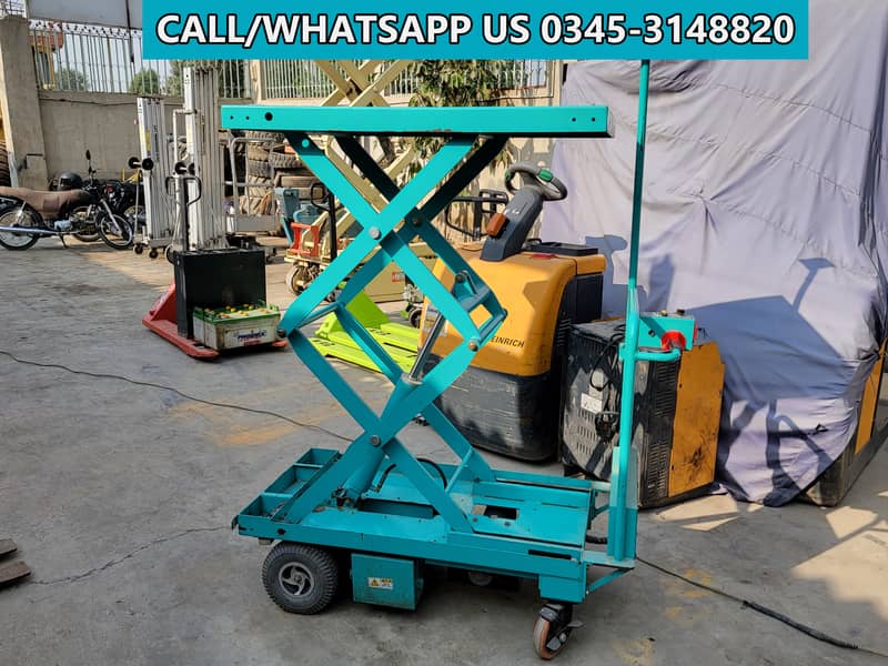 AGROTECH Discovery 21 Full Electric Scissor Table Trolley Lift Lifter 1