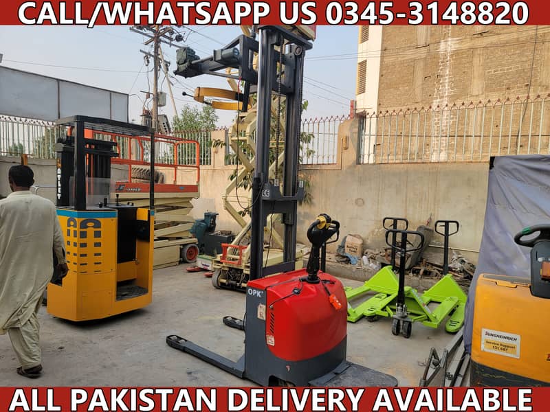 EP Full Electric Drum Stacker Lifter Drum Tilter for Sale in Karachi 1