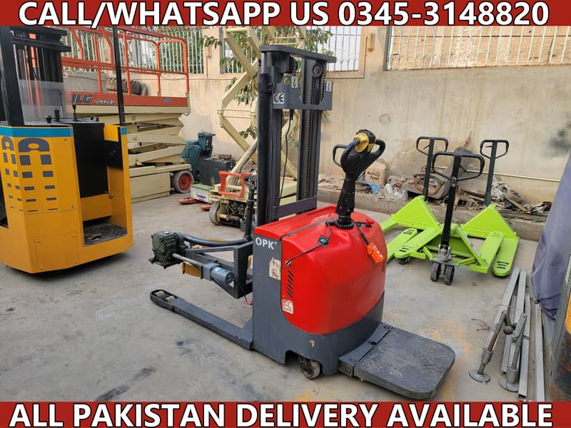 EP Full Electric Drum Stacker Lifter Drum Tilter for Sale in Karachi 4