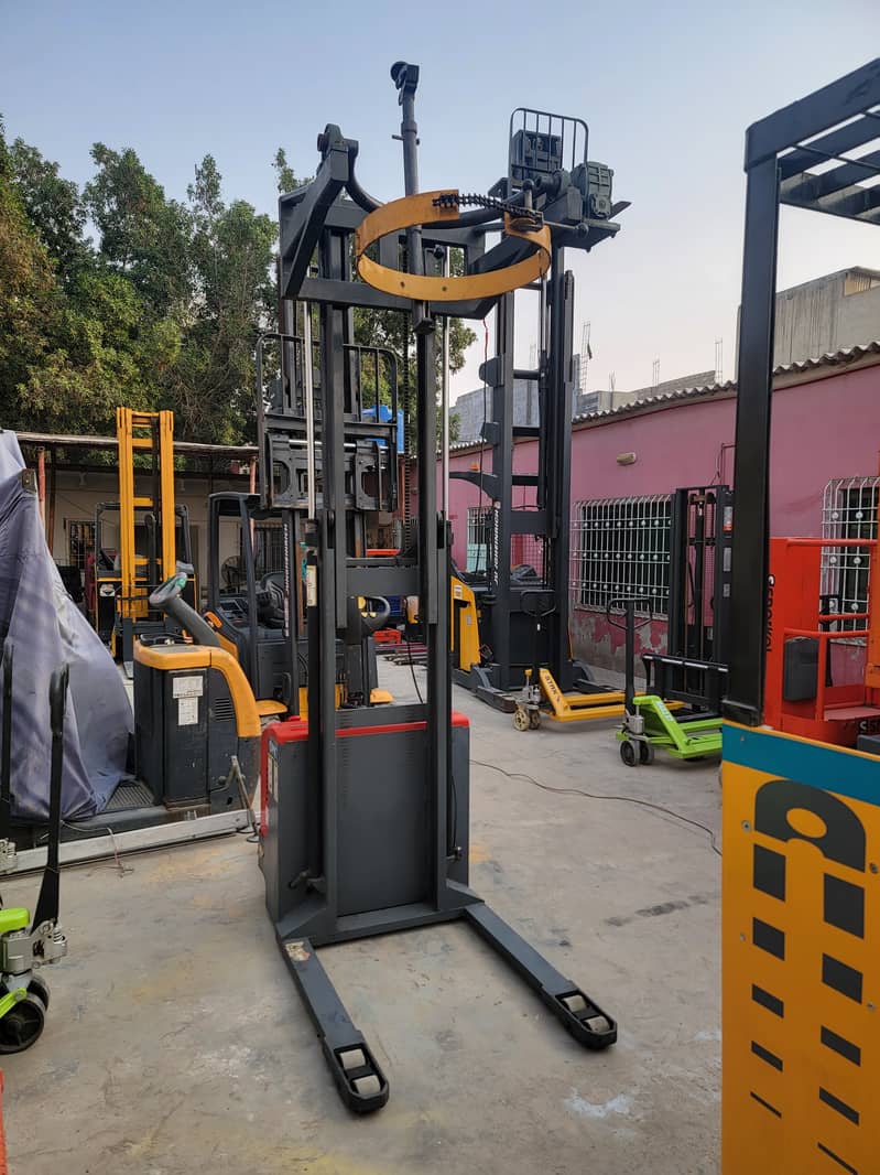 EP Full Electric Drum Stacker Lifter Drum Tilter for Sale in Karachi 8