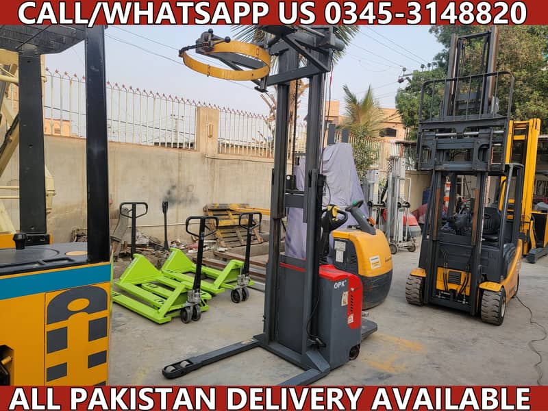 EP Full Electric Drum Stacker Lifter Drum Tilter for Sale in Karachi 10