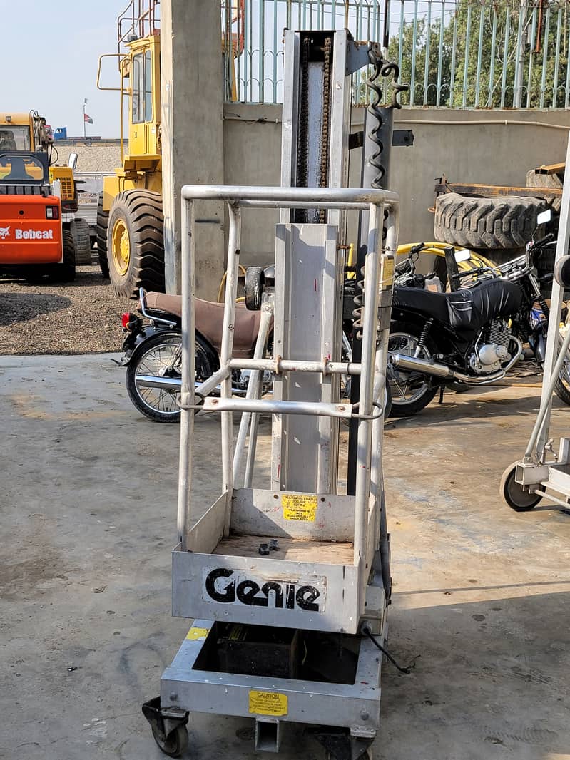 GENIE PLC-19 Vertical Mast Man Lift for Sale in Karachi Pakistan at RB 10