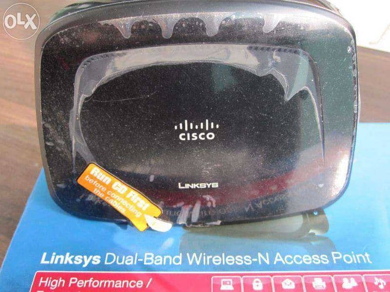 Linksys Cisco WAP610N Dual Band Wireless - N Access Point 1