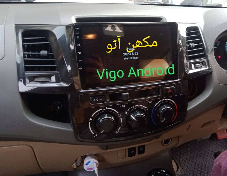 Toyota Corolla 2014 18 22 Android panel(Delivery All PAKISTAN) 7