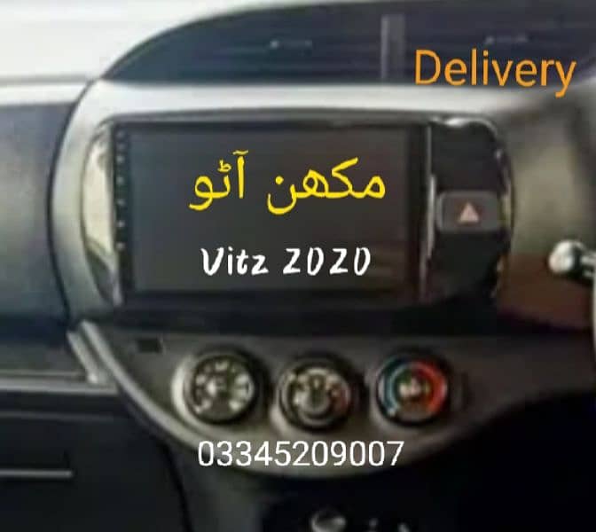 Toyota Corolla 2014 18 22 Android panel(Delivery All PAKISTAN) 11