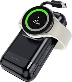 leChivée Portable Samsung Watch Charger, 6000 mAh Samsung