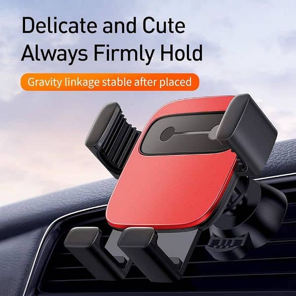 Baseus Cube Gravity Car Mount Holder 360° Rotation-open/damage box 4