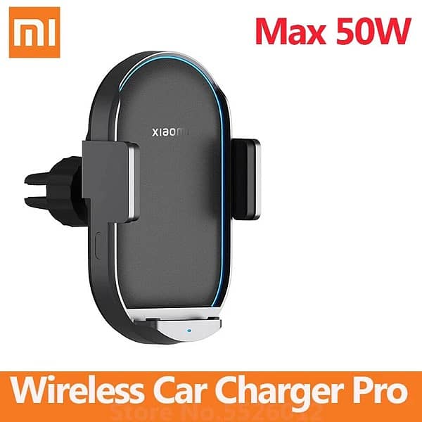 Xiaomi Wireless Car Charger Pro 50W Max Automatic Fast Sense Charger 1