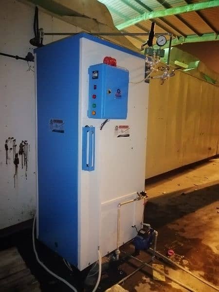 steam boiler (gas & wood fire 0