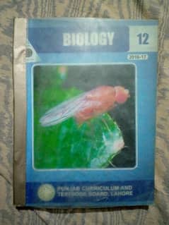 Biology 12th Class (Fsc) used book in a very good condition